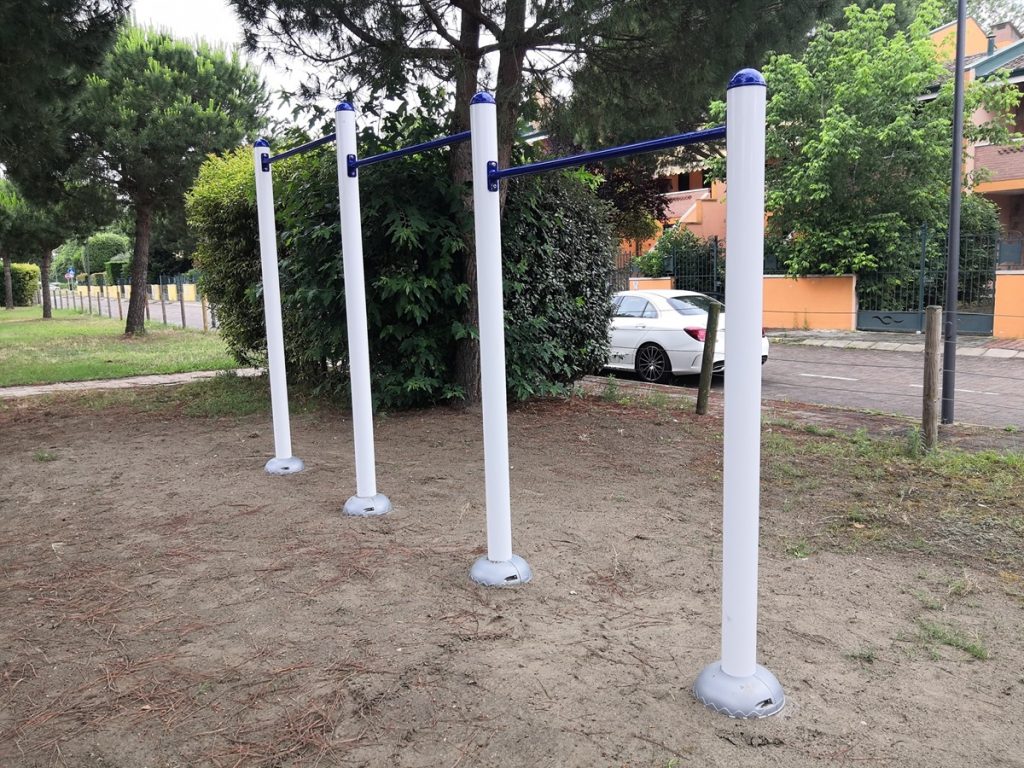 fitness per esterni street workout pull up bars f2 campeggi