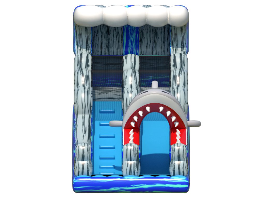 gioco gonfiabile scivolo shark slide d3