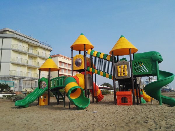 parco giochi esterno stabilimento balneare caorle 4