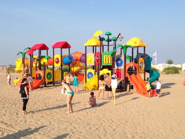 parco giochi esterno stabilimento balneare caorle 5