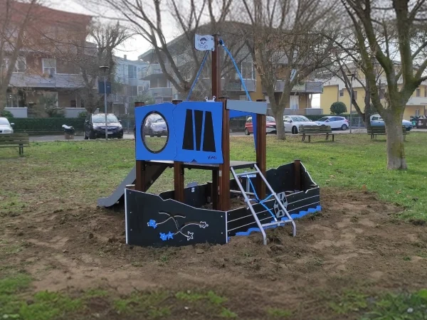 realizzazione comune e scuola san mauro pascoli f3 parco giochi bambini