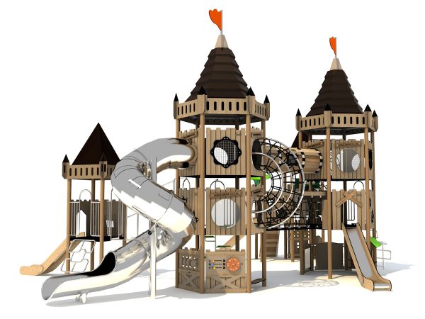 playground per esterni eco wood castle 201 d1