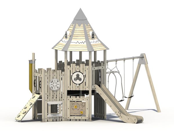 playground per esterni eco wood castle 241 d1