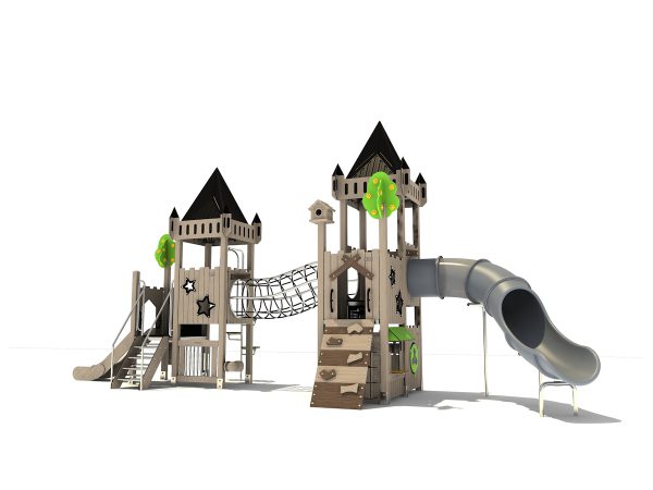 playground per esterni eco wood castle 401 d1