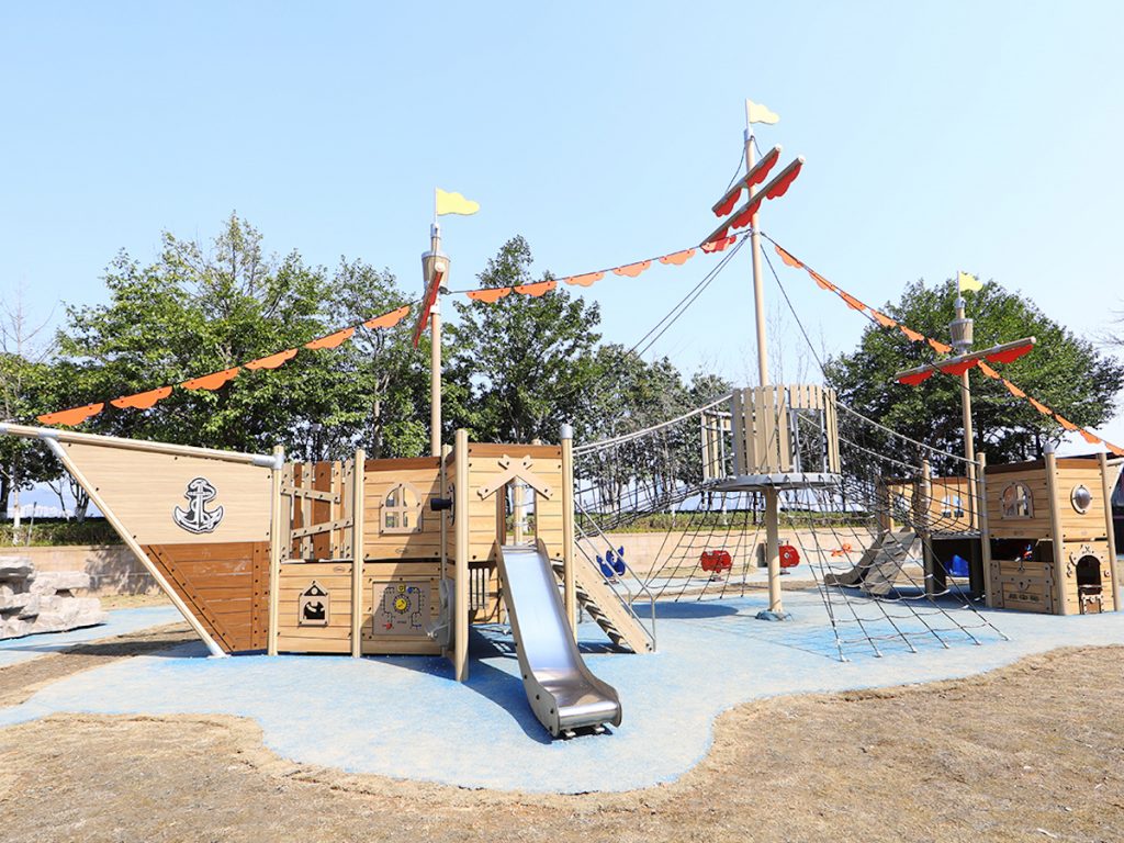 playground per esterno eco wood galleon 311 f1 parco pubblico