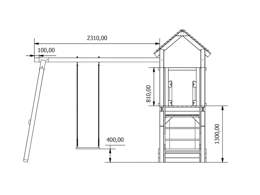 disegno tecnico playtower 006p gioco in legno d5