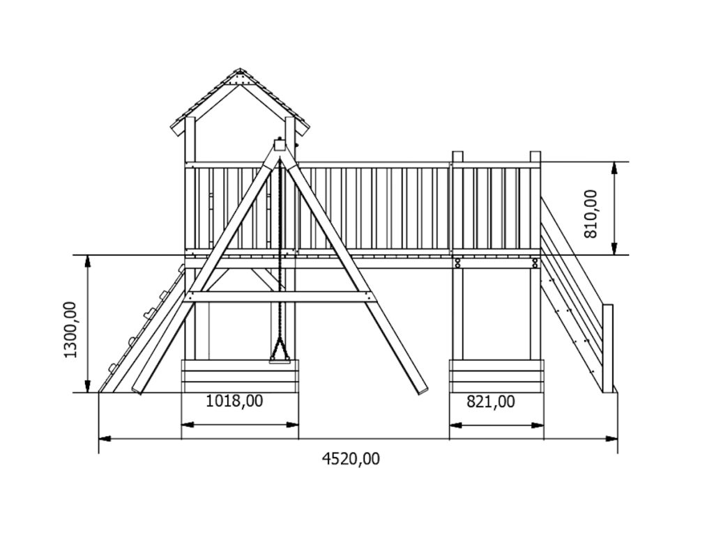 disegno tecnico playtower 008p gioco in legno d1