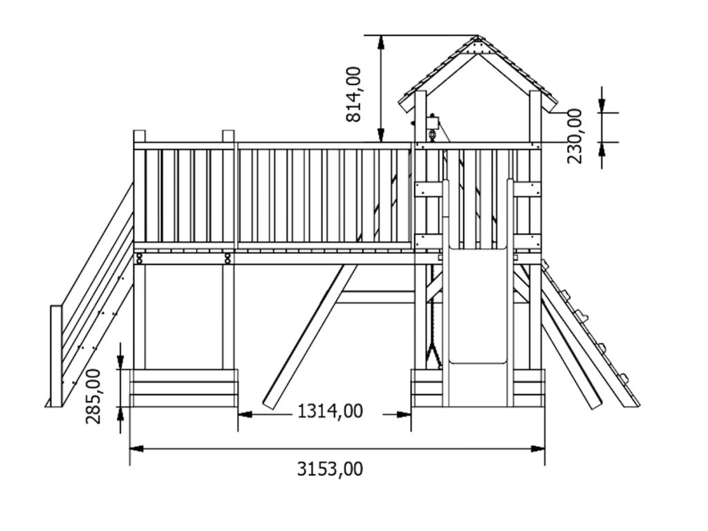 disegno tecnico playtower 008p gioco in legno d2