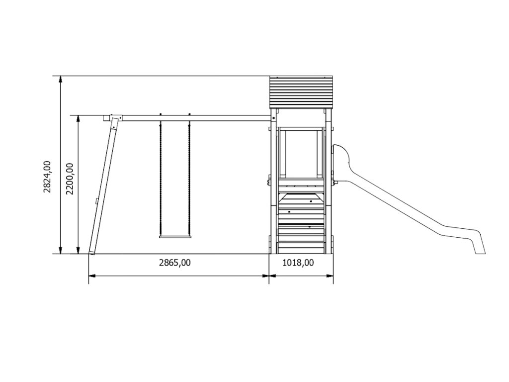 disegno tecnico playtower 008p gioco in legno d3