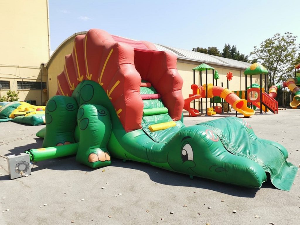 gioco gonfiabile scivolo dragon slide f1 offerta usato