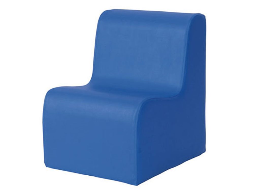 poltroncina blu