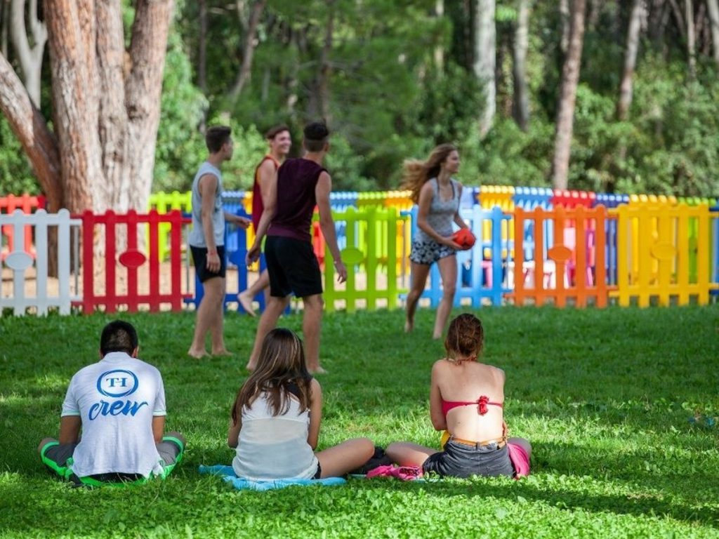 staccionata f2 recinzione in plastica parchi giochi