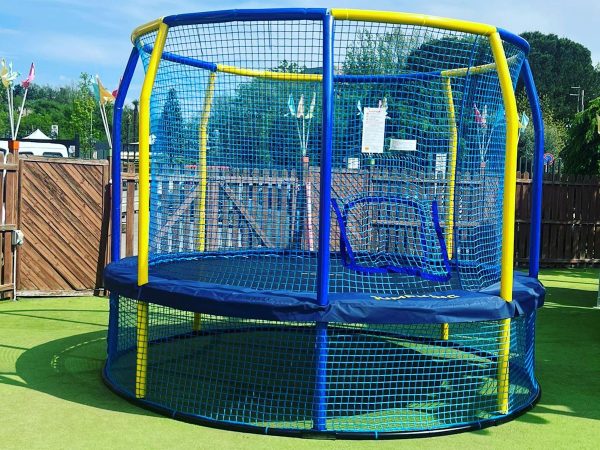 parco giochi outdoor fantacastello trampolino f6