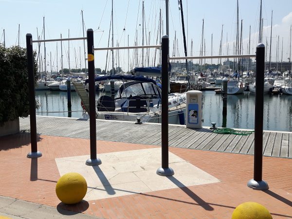 realizzazione parchi pubblici marina di rimini f2 attrezzi fitness calisthnic street workout